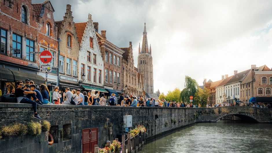 autobanden in Brugge